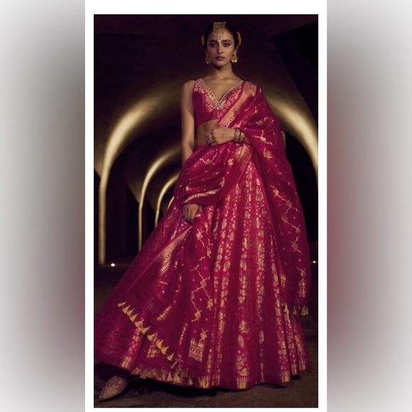 Anita Dongre Anugraha Lehenga Set - Picture 2 of 4